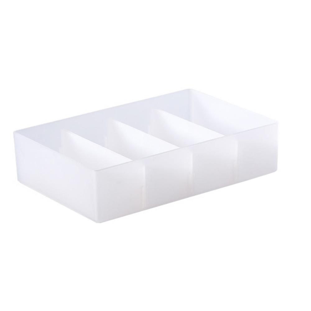 Combinable Drawer Storage Boxes Transparent Cosmetics Storage Box Multi Grid Case  Home Decoration