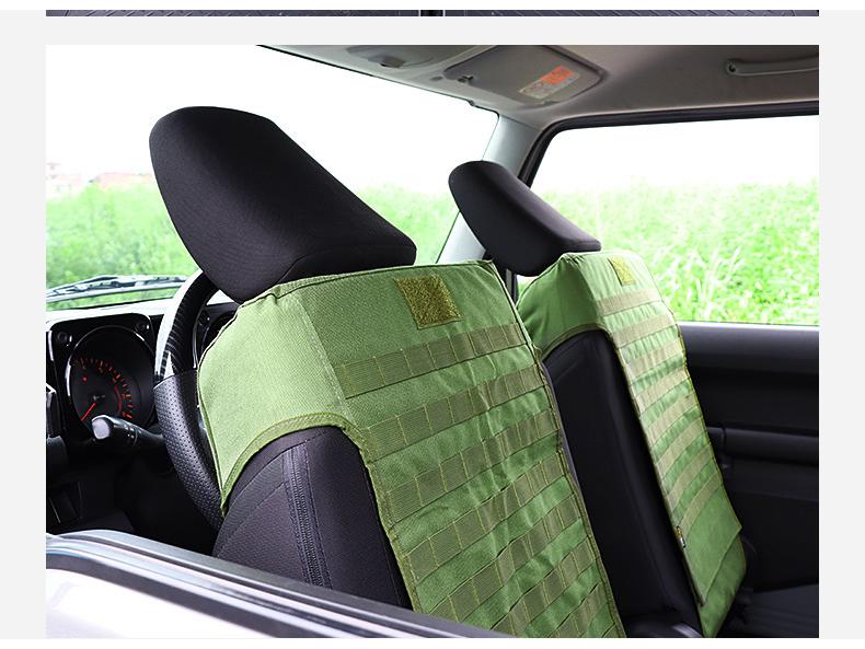 Tactical Seat Covers for 2019+ Jimny 3-Door and 5-Door Off-Road Vehicles