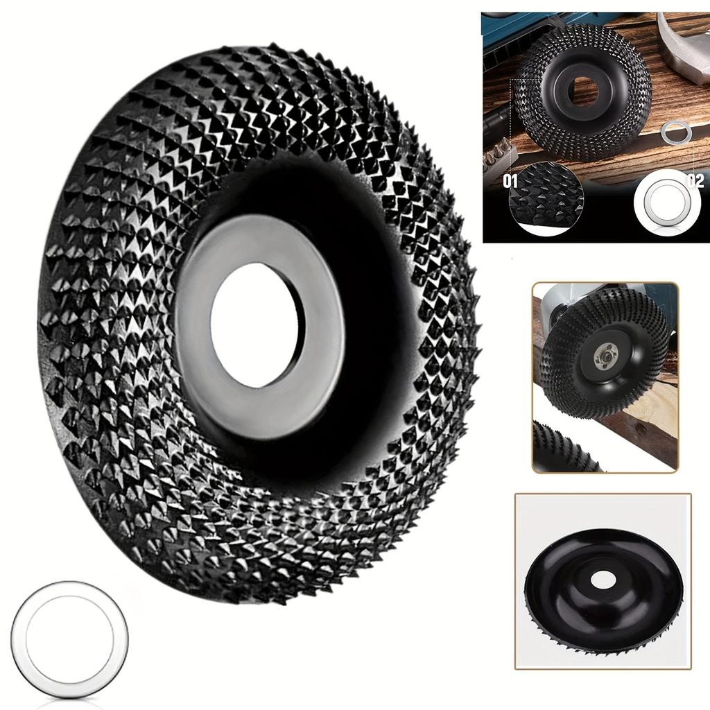 125mm Plane Bevel Angle Grinding Wheel Woods Polishing Wheel Wood Carving Sanding Tool Abrasive Disc Tools For Wood Cutting