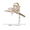 Elegant Tassel Butterfly Pearl Grab Clip Flower Women's Fashion Butterfly Sweet Metal Headwear High-end Jewelry Accessories