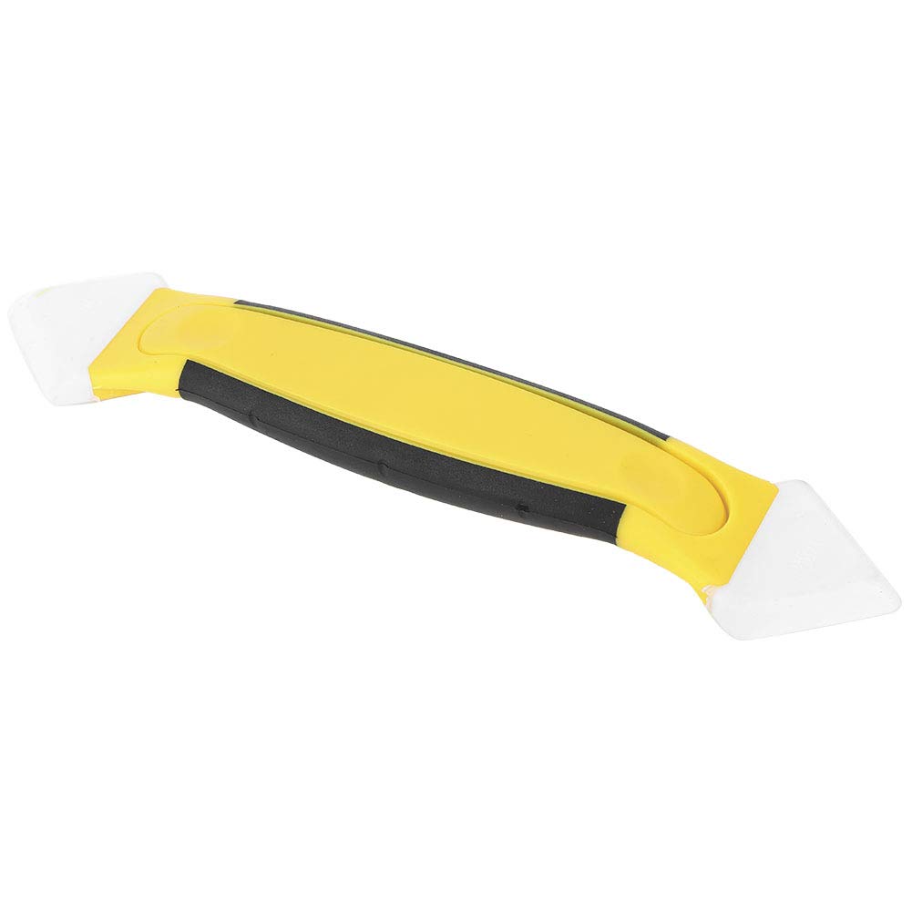 Walfront 8Pcs Plastic Spatula Silicone Sealant Remover Hand Operated Tool Scraper Joint Silicone Grout Remover Plastic Scraper, Scraper