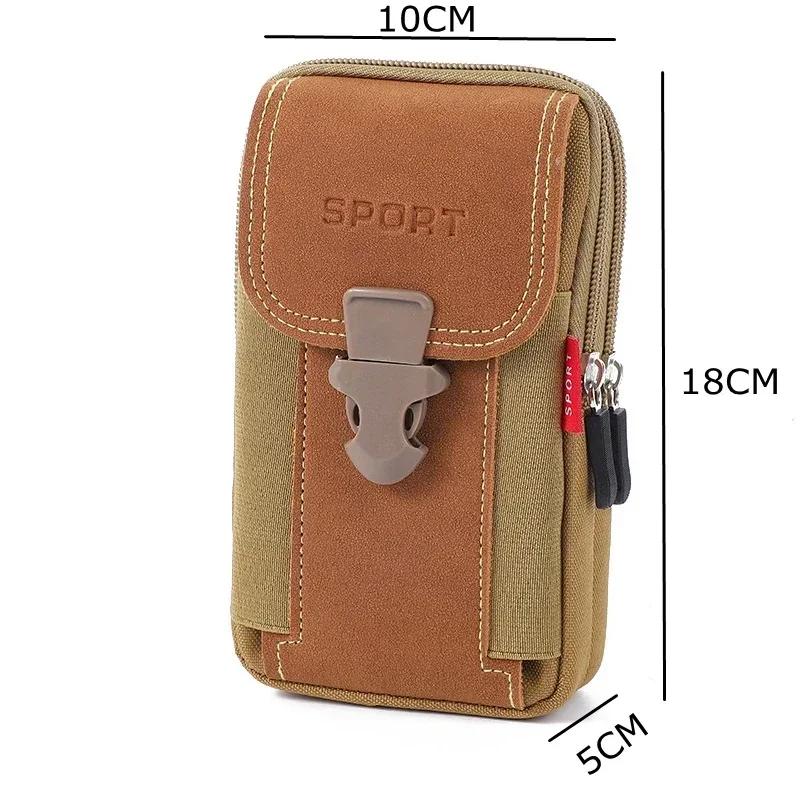 Molle Tactical Pouch Belt Waist Pack Men Small Pocket Survival Tool Bag for Running Travel Camping Hunting Airsoft