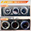 KASELIN Aluminum Alloy Air Conditioner Dial Engine Start Interior Part for New Jimny JB64W and New Jimny Sierra JB74W Cover, Ring, (2019-2022)