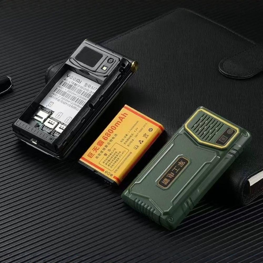 Dual-Screen Full Netcom Klapphülle für Senioren Dual-SIM Große Schriftzeichen Mobiltelefone