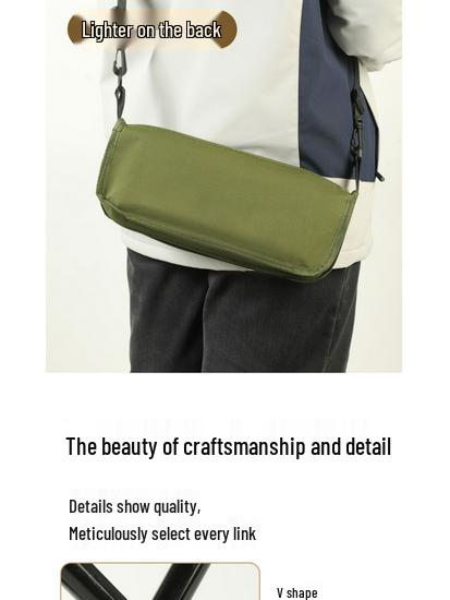 Kids' Portable Folding Stool & Pencil Case for Camping, Fishing, and Travel