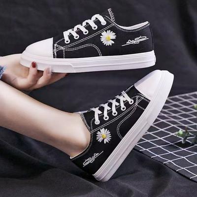Spring and Autumn New Low-top Women's Shoes Classic Canvas Shoes Female Student Board Shoes Ebay