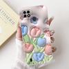 For Realme C21 RMX3201 Case Realme C25 Cover Popular Sunflower Soft Silicone Phone Case For Realme C25S C25Y C21Y C 21 C 25 Capa