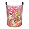 Super Sailors Moon Chibi Moon Laundry Hamper Large Clothes Storage Basket Anime Book Socks Bin Organizer for Family