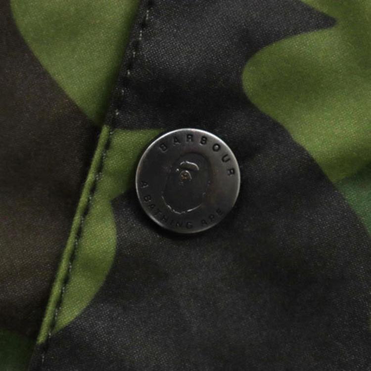 A Bathing Ape camouflage-pattern hooded jacket 1H73-141-903