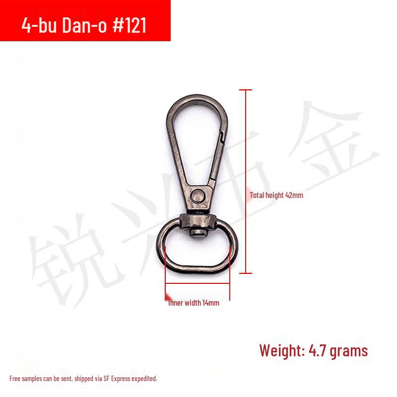 Zinc Alloy Metal Dog Leash Buckle and Luggage Strap Hook