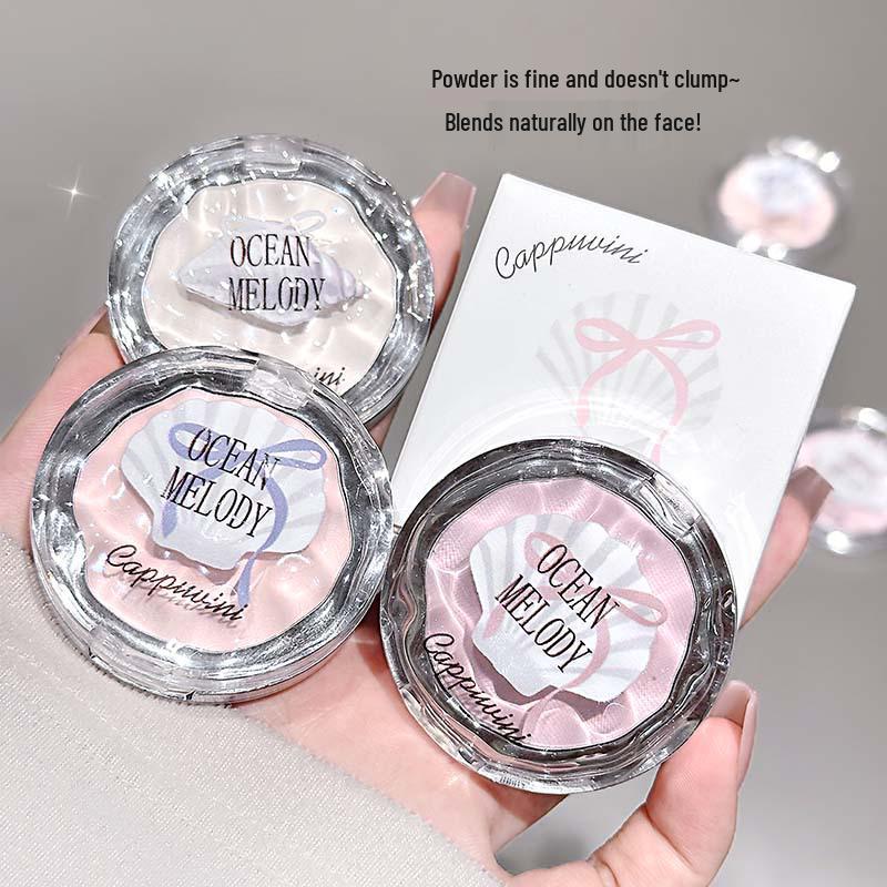 Cappuvini Natural Plumping Matte Highlight Powder for Three-Dimensional Face Brightening