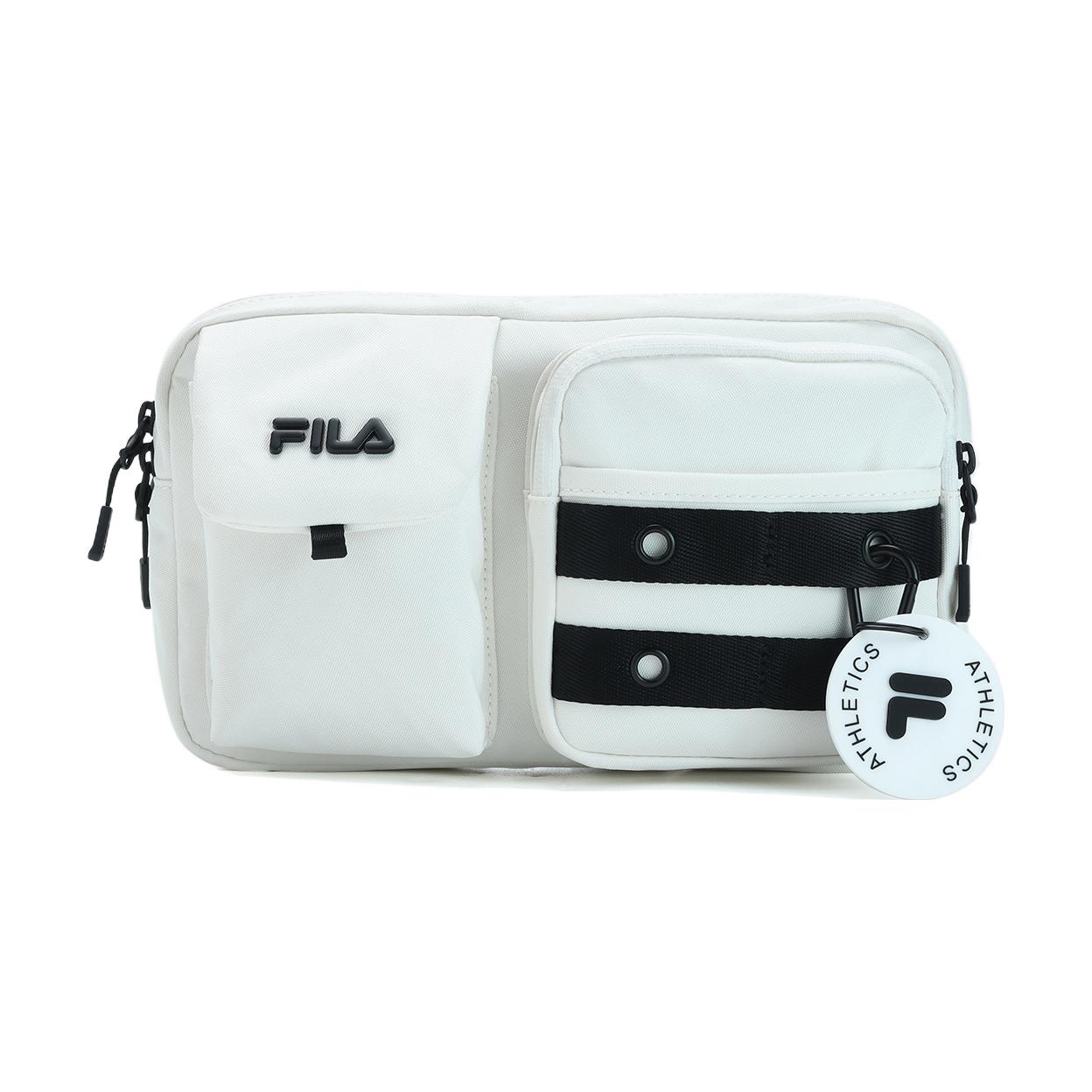

Новая тканевая поясная сумка FILA Regular Унисекс Экрю A13U331131F-IV 27.9*5.6*16.0CM