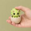 huaqianguhh Dinosaur Egg Clicker Fidget Toy, 3D Printed Dino Eggshell Finger Clicker, Pocket Size Push Button Toy for Anxiety Stress Relief