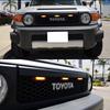 3er Set Superhelle Bernsteinfarbene LED-Mittelgrill-Tagfahrlicht/Positionslicht für 2007-2014 Toyota FJ Cruiser Park-/Fahrlicht 12V
