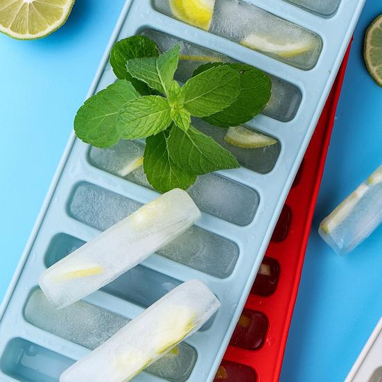 Silikonová forma na čokoládu, tácek na led, objem 20 ml, snadné uvolnění s otvorem pro zavěšení, domácí pastelka