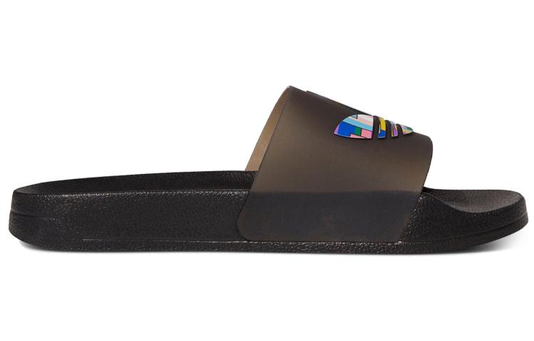 adidas Adilette Badeschuhe 'Pride - Core Black' FY9017