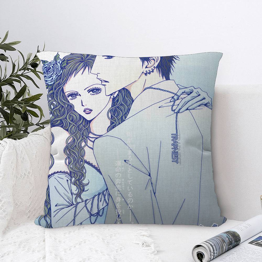 

Popular N-Nana Anime Pillow Gift Home Office Decoration Bedroom Sofa Car Cushion Cover Case 45x45 30cmx30cm