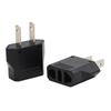 Portable Travel Plug Adaptor US To EU Plug Adapter Standard America Flat 2pin To Pean Round 2pin Socket Converter