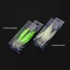 5Pcs Luminous Squid Lure Squid Fishing Lure Rustproof Cuttlefish Attracting Lure Portable Double Hook for Seawater Fresh Water