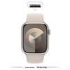 Kompatibles Silikonarmband für Apple Watch Series 8, 9, 10 und 11 - Neues Standardmodell für Mädchen (S)