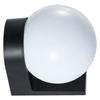 Acrylic Round Lamp Shade with PC Plastic Base Waterproof Exterior Wall Mounted Sconce Lighting