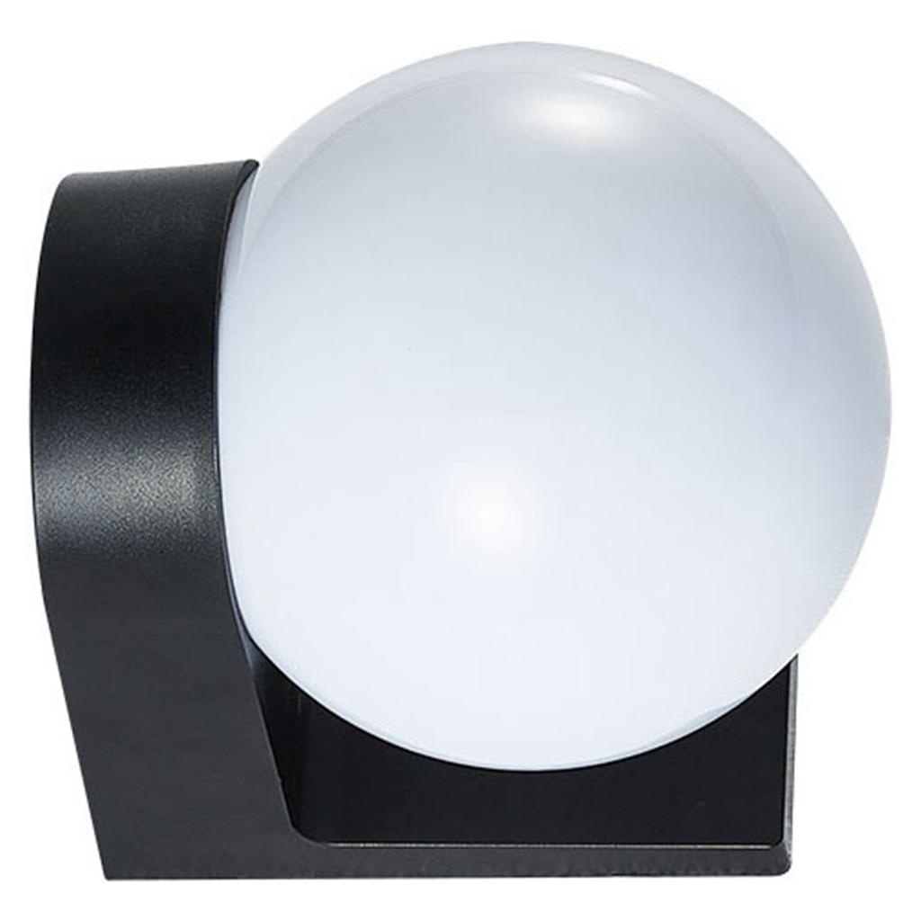 Acrylic Round Lamp Shade with PC Plastic Base Waterproof Exterior Wall Mounted Sconce Lighting