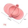 Dumpling Press Machine Wrapper Maker for Kitchen Baking small and beige