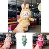 Labubu Plush Character Keychain With Pearl Chain For Bag Decoration And Gift