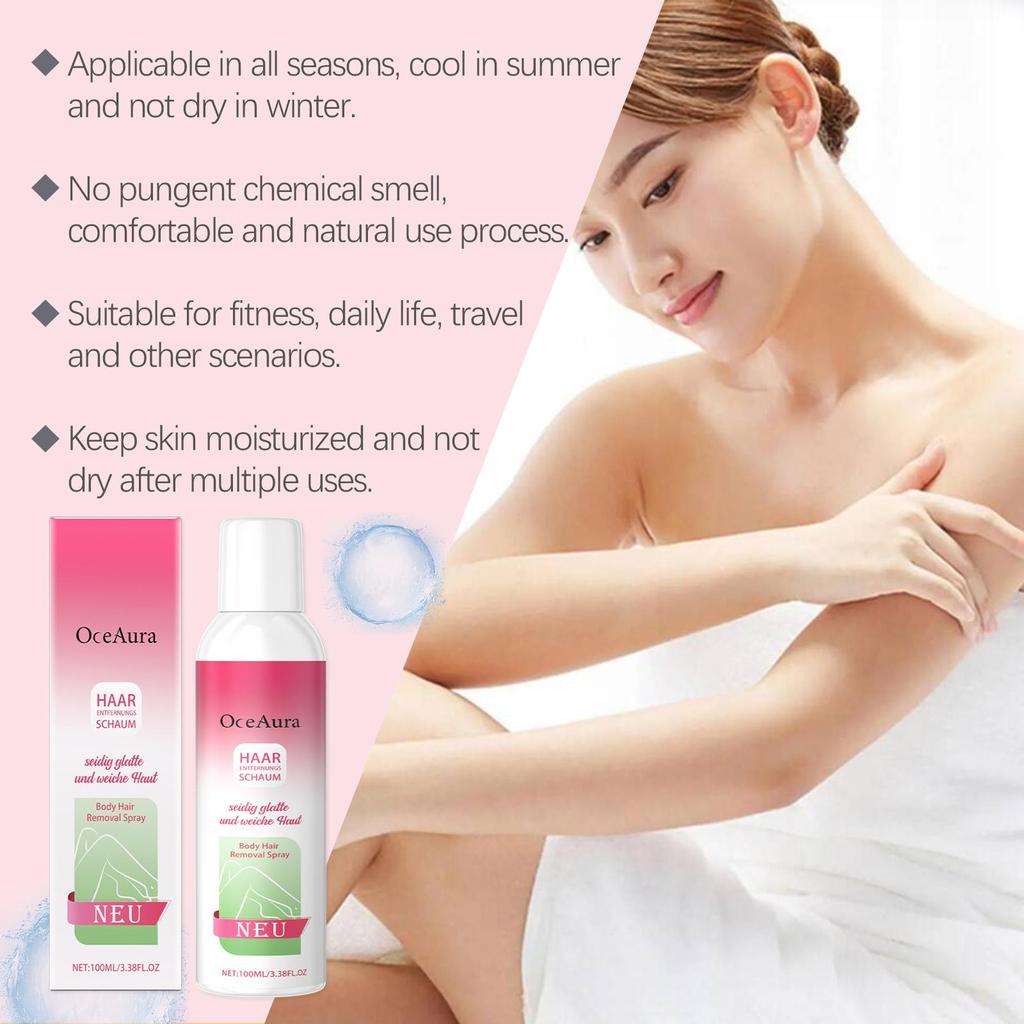Hair Removal Spray Permanent Remove Armpit Leg Arm Intimate Areas Hair Soothing Delay Hair Growth Painless Depilatory For Women