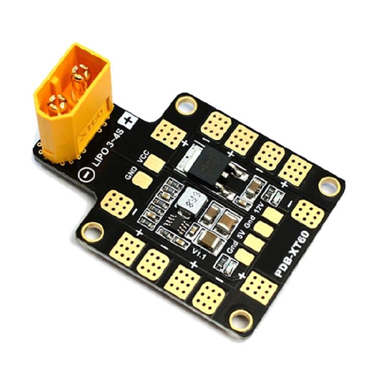 PDB-XT60 BEC 5V&12V Power Distribution Board for RC Airplane Multirotor FPV