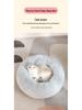 Cozy Winter Nest: Plush Enclosed Deep Sleep Bed for Cats and Dogs