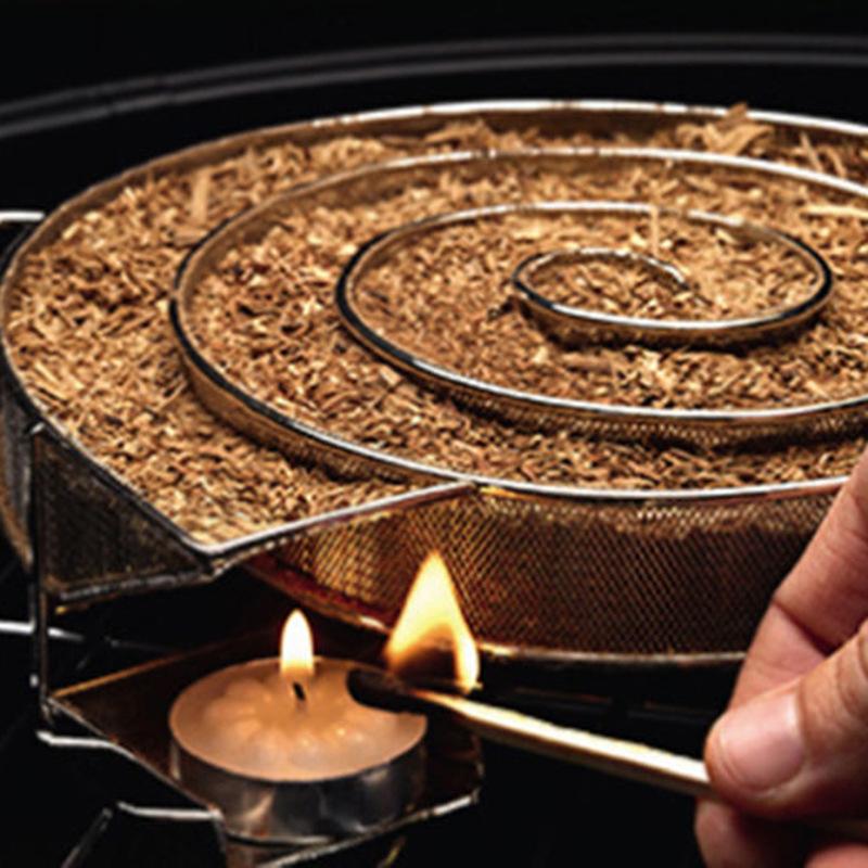 125g/bag Apple Cherry Oak Pecan Wood Chips Outdoor Smoker Barbecue Fumigation Box Wood Chips Bacon Wood Piece BBQ Accessories