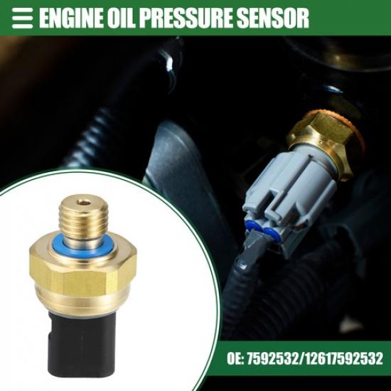 Car Fuel Oil Pressure Sensor For BMW Metal No.7592532/12617592532 Gold Tone