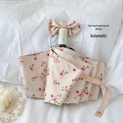 Kadenor French Ins Style Floral Automatic Umbrella