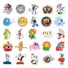 50pcs Cartoon Tea Cup Head Stickers: Waterproof, Creative Decorations for Suitcases, Scooters, Tablets, and Computers