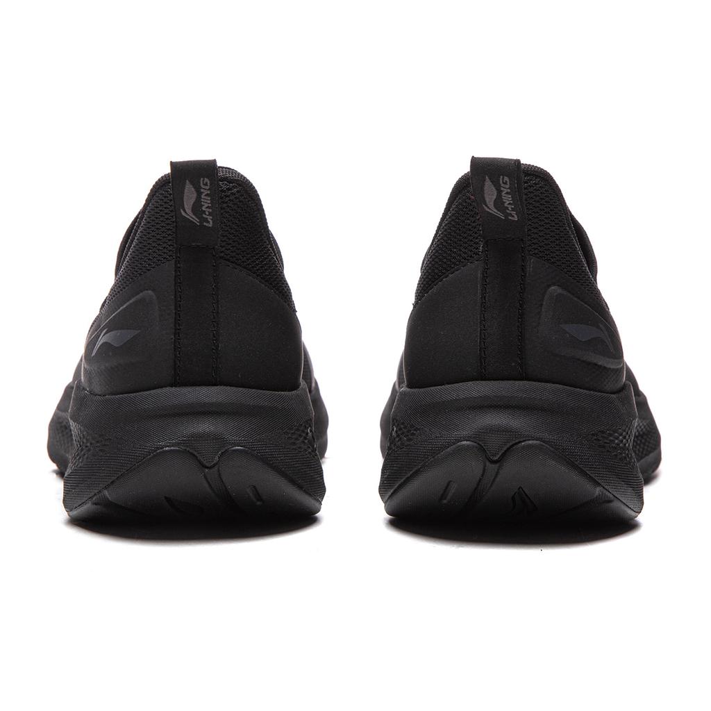 Li Ning Cloud Yi Slip On Abrasion Resistant Breathable Cushioning Slip Resistant Low top Casual Shoes Men's Black AGLW055-3