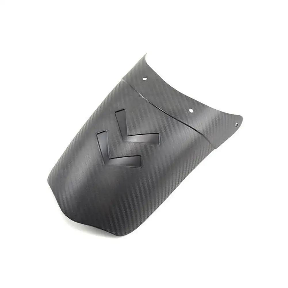 Motorcycle Extender Lengthen Front Fender Carbon Fiber Pattern Rear and Front Wheel Extension Fender Splash Mudguard Guard