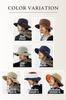 unevenly dyed adventure hat hat that fly away in the Size adjustment chin strap UV [valeria] Water-repellent, [Outdoor won't wind] string, included,