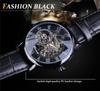 Forsining Men's Retro Skeleton Mechanical Watch