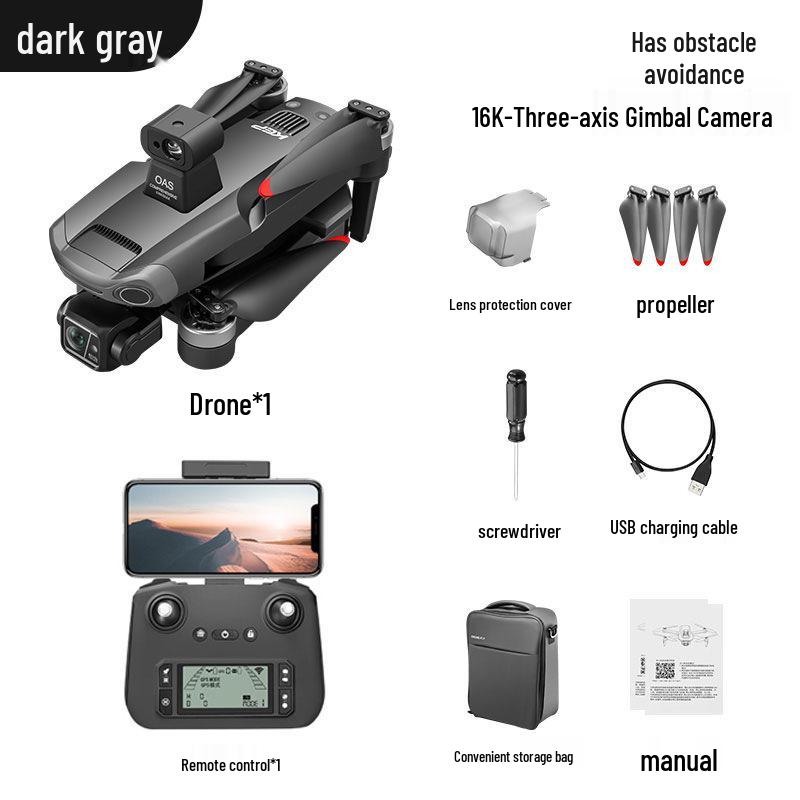 16K Night Vision GPS Drone with 20km Obstacle Avoidance & HD Aerial Photography