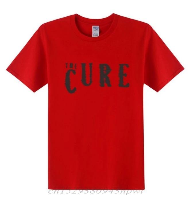 2025 New Hot Summer men tshirt The Cure T Shirt Men HipHop Fashion T-shirt Men O Neck Cotton Punk Classic Tops Tee Free Shipping