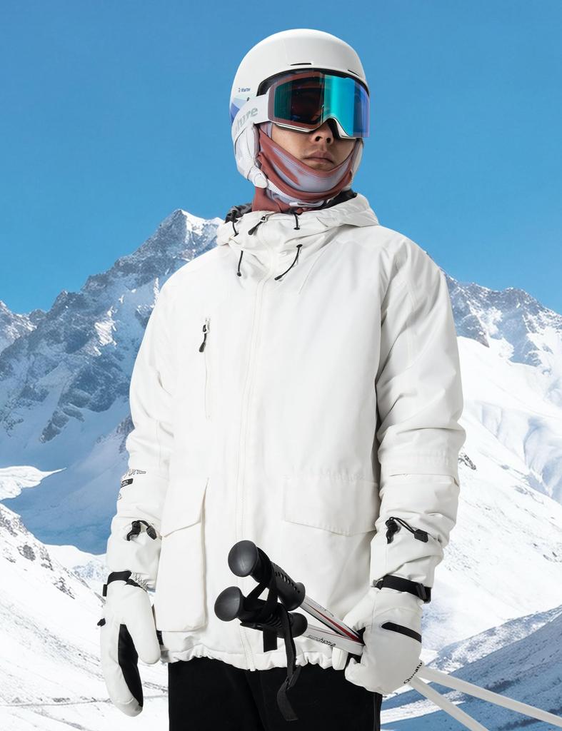 ROCKBROS Winter Neck Warm and and Warm for and Outdoor Unisex Balaclava, Color-Changing Heat-Responsive Warmer, Stretchy, Fleece-Lined, Windproof,