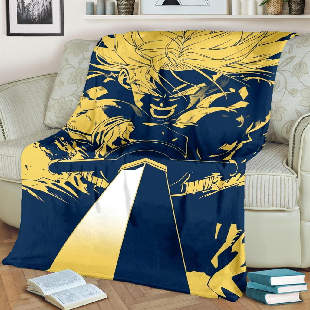 Dragon Ball! Home Blanket Warm Comfortable Flannel for Bedrooms, Sofas, Beds, Chairs, Picnics, Travel
