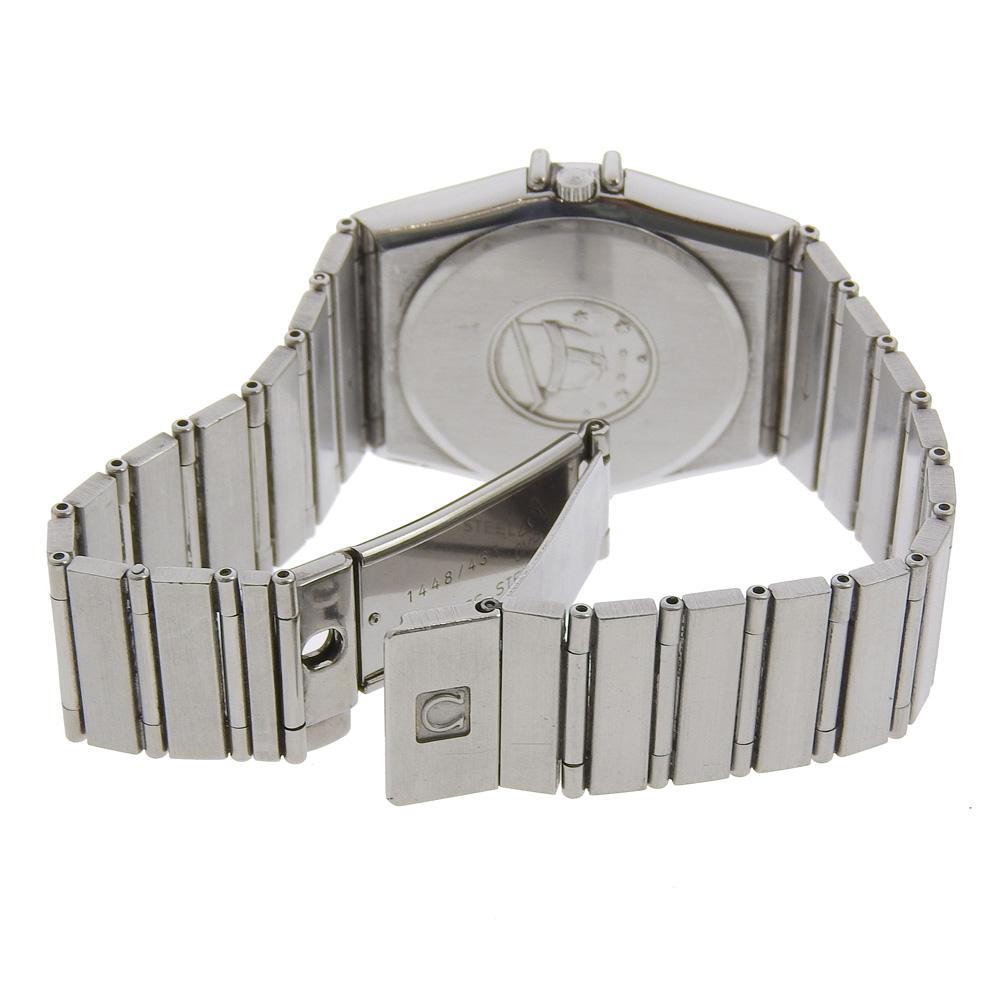 OMEGA Constellation Watches Date grayDial Stainless Steel Quartz Analog display Boys Used