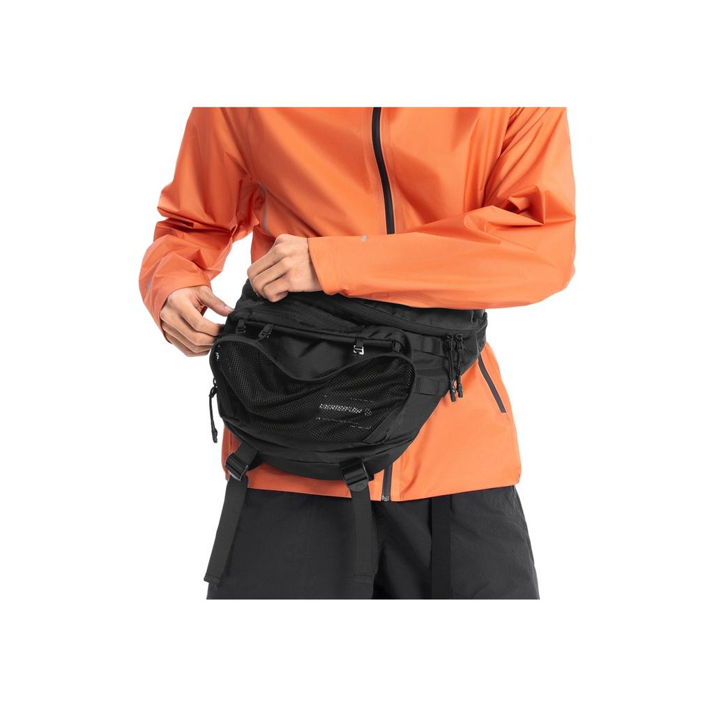 Li Ning CF Minimalist Versatile Polyester Shoulder Crossbody Chest Bag Unisex Bags Black ABLV035-1