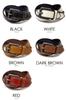 Dickies Belt 40mm Cuttable Synthetic Leather One Size Brown Men's