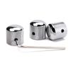 3 Pcs Electric Guitar Bass Effect Knob Volume Tone Control Knob Potentiometer Cap Metal Dome Knobs Replacement Parts