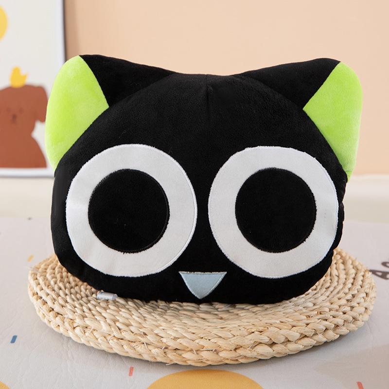 Ein Zwei Buuh Plüschkissen mit Cartoon: Multifunktionale weiche Kissen & große Puppe für das Bettkopfteil oder die Heimdekoration
