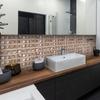 10pcs Self Adhesive Crystal Tile Wall Sticker Waterproof Wall Decals  Kitchen