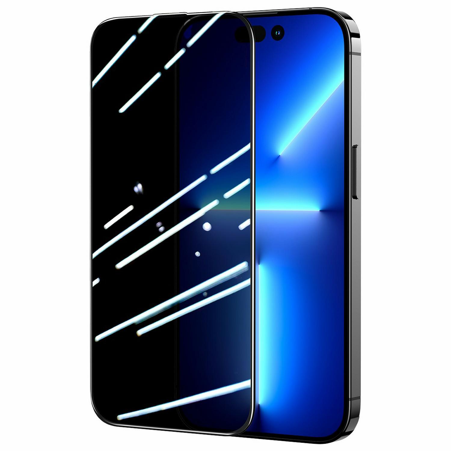 

JOYROOM JR-Z34 For iPhone 15 Pro 2.5D Anti-Spy Full Screen Protector High Aluminium-Silicon Glass Film Type A